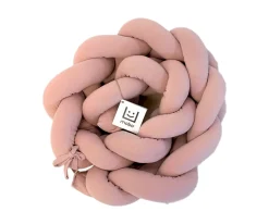 Trenza Protector Algodón Rosa 180 cm