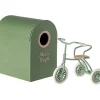 Triciclo con Garaje Ratón Verde