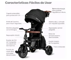Triciclo Evolutivo Confo Max 8 en 1 Beige