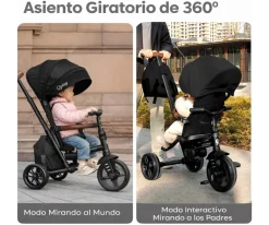 Triciclo Evolutivo Confo Max 8 en 1 Beige