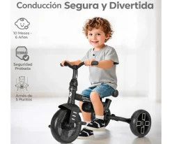 Triciclo Evolutivo Confo Max 8 en 1 Beige