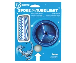 Tubos Luminosos LED Azul para Radios de Bicicleta