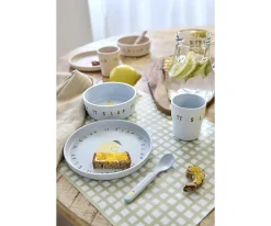 Vajilla Infantil 4 Piezas Happy Fruits Lemon