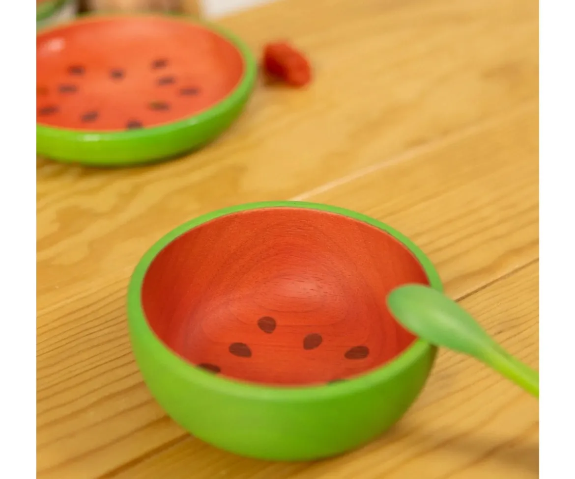 Vajilla 3 Piezas de Madera Wally The Watermelon