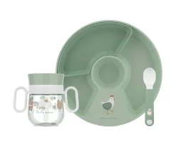 Vajilla 3 Piezas Mio Little Farm Nuevo
