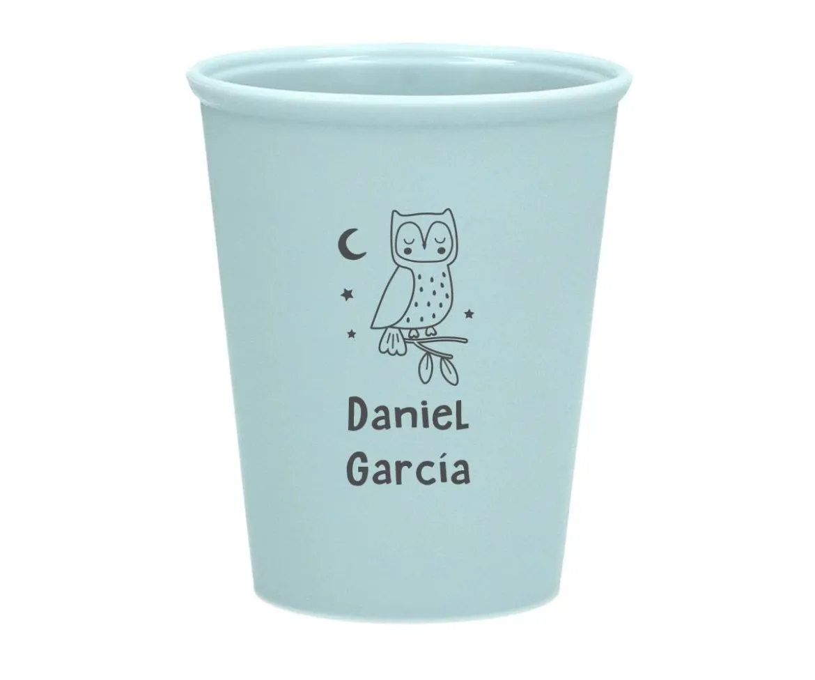 Vasito Personalizado Búho (+colores)