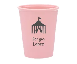 Vasito Personalizado Circo (+colores)