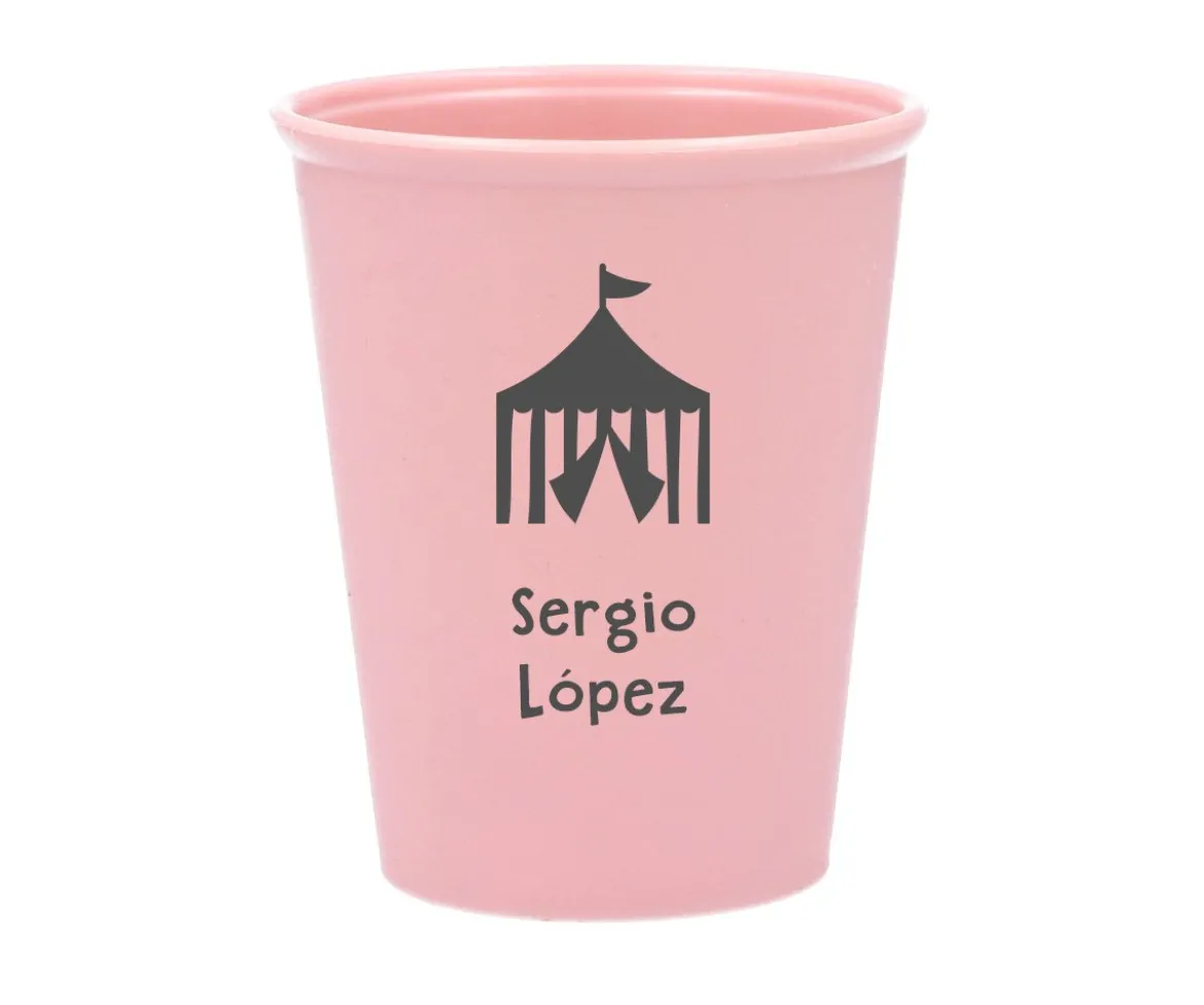 Vasito Personalizado Circo (+colores)