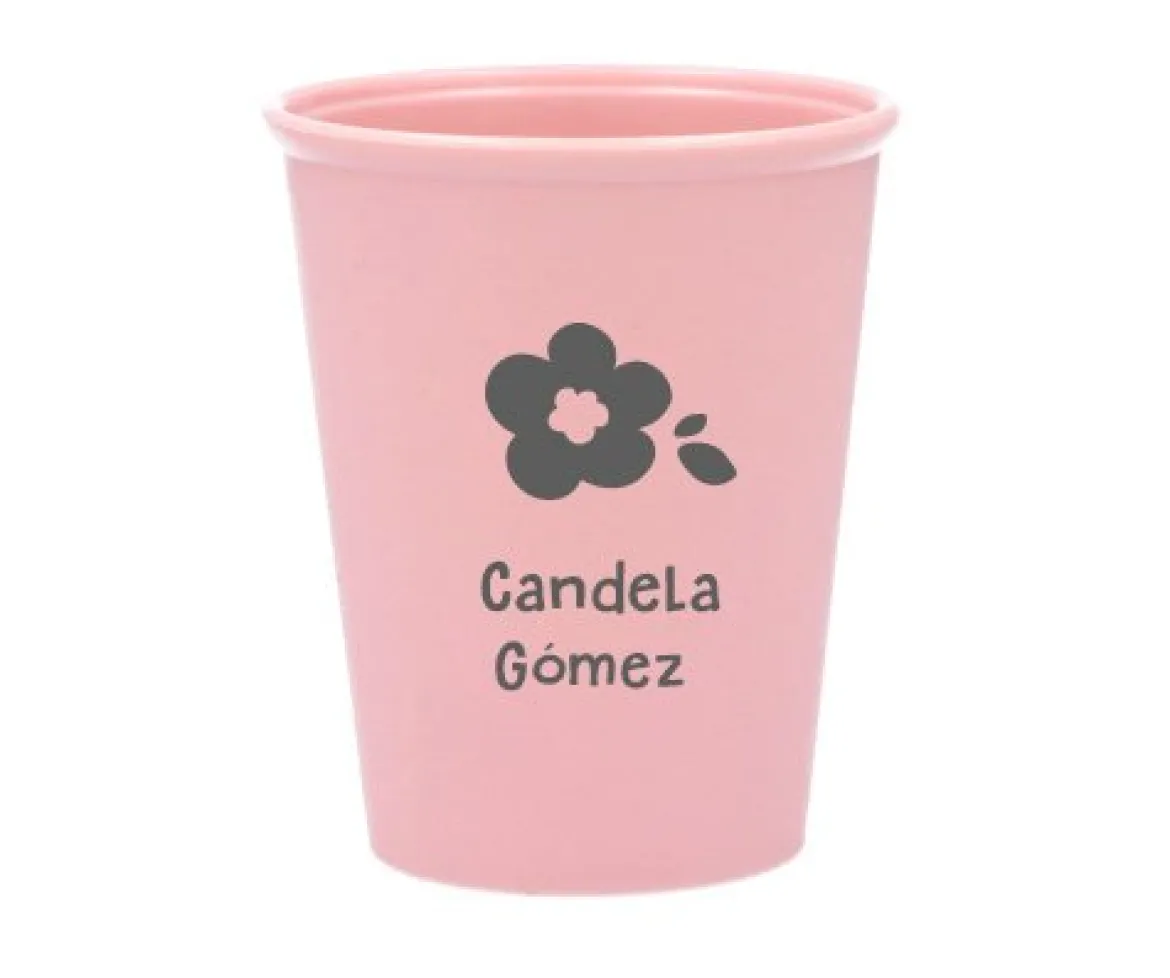 Vasito Personalizado Little Garden (+colores)