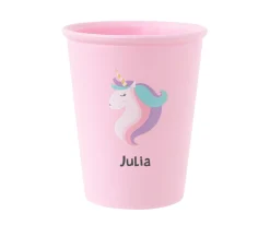 Vasito Personalizado Unicornio Rosa