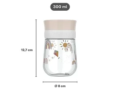 Vaso Antiderrame 360º Mio Little Farm 300 ml