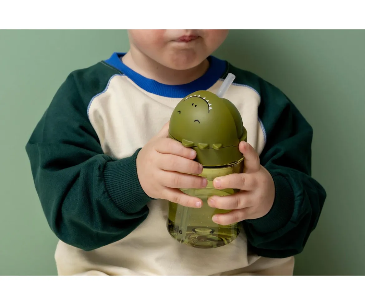 Vaso con pajita Mr. Dino