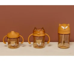 Vaso con pajita Mr. Fox