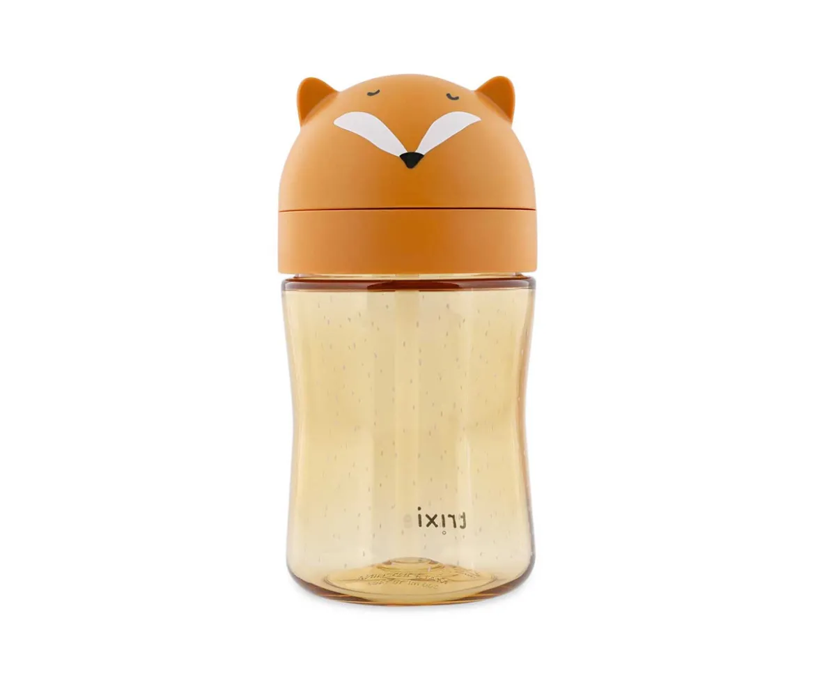 Vaso con pajita Mr. Fox