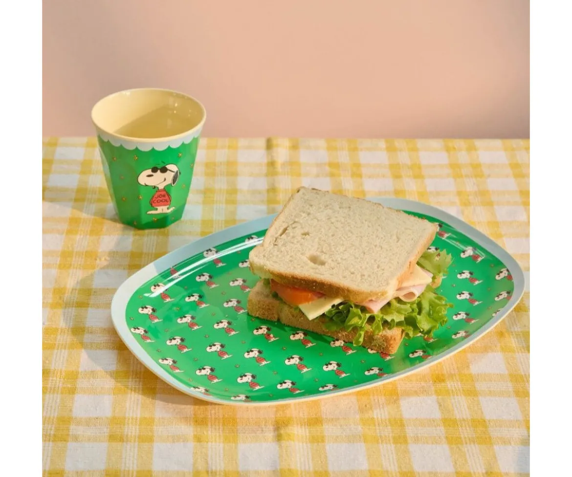 Vaso de Melamina Snoopy Green 250ml