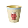 Vaso Infantil Melamina Snoopy Cream 250ml