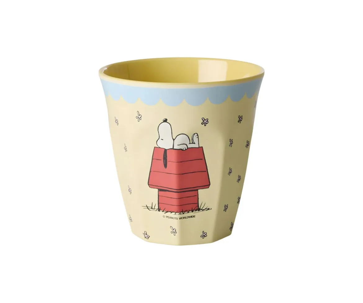 Vaso Infantil Melamina Snoopy Cream 250ml