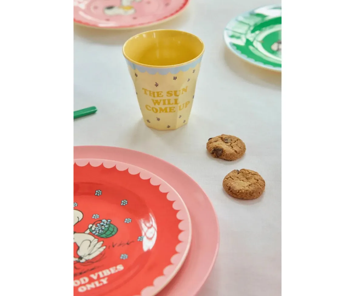 Vaso Infantil Melamina Snoopy Cream 250ml