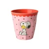 Vaso Infantil Melamina Snoopy Pink 250ml