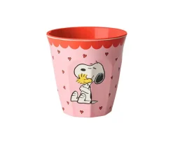 Vaso Infantil Melamina Snoopy Pink 250ml