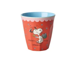 Vaso Infantil Melamina Snoopy Red 250ml