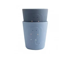 2 Vasos de Silicona Trixie Mrs. Elephant