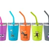 Vaso Termo Hermético con Pajita TEMP Tumbler Araña Grey