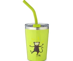Vaso Termo Hermético con Pajita TEMP Tumbler Mono Lime