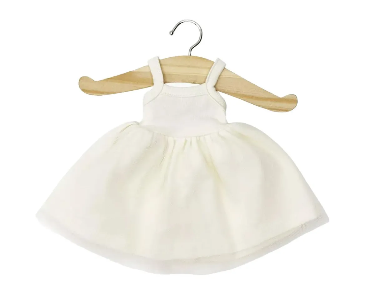 Vestido Tutú Rosella Milk y Zapatos de Baile para Muñeco Gordis