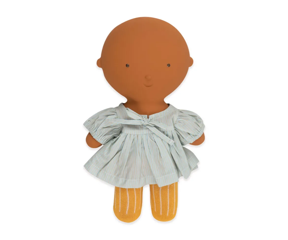 Vestido y Medias para Muñeco Gommu Rayas