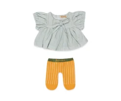 Vestido y Medias para Muñeco Gommu Rayas
