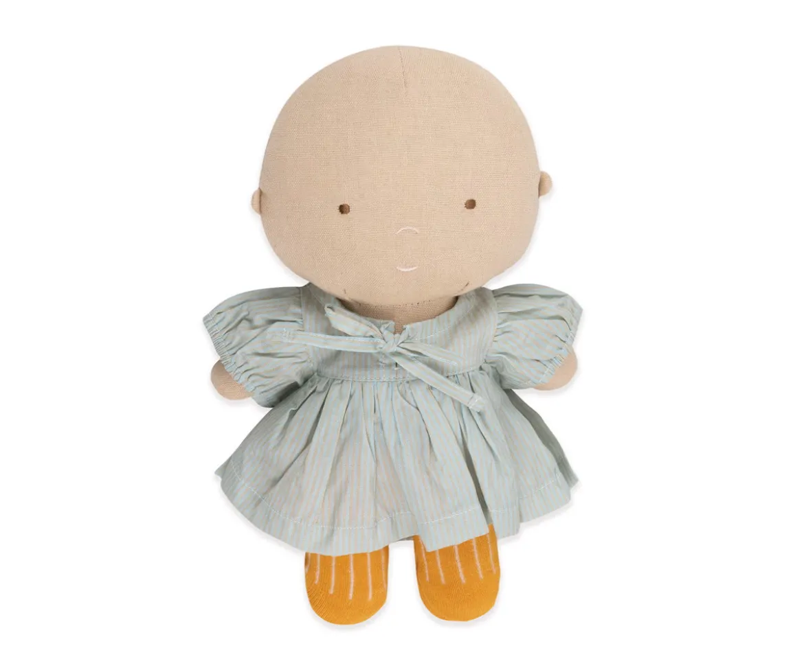 Vestido y Medias para Muñeco Gommu Rayas