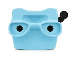 Visor Retro 3D Azul
