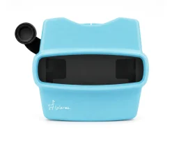 Visor Retro 3D Azul